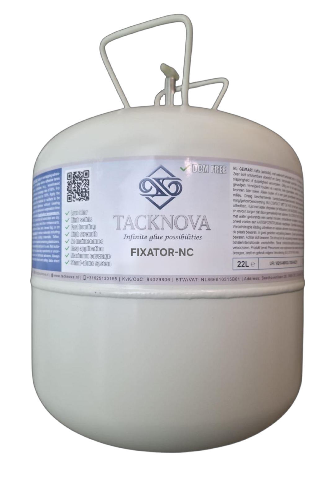 Fixator-NC contact spray 22l adhesive canister